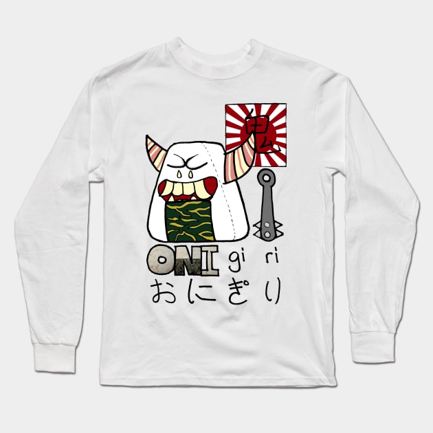 Oni-giri Long Sleeve T-Shirt by Brian K